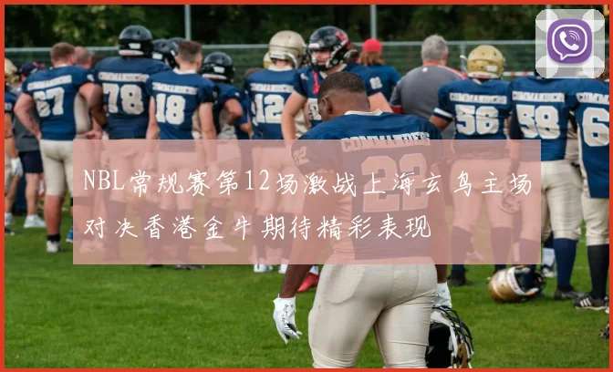 NBL常规赛第12场激战上海玄鸟主场对决香港金牛期待精彩表现