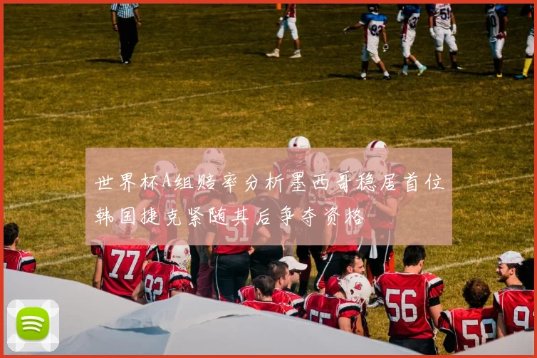 世界杯A组赔率分析墨西哥稳居首位韩国捷克紧随其后争夺资格