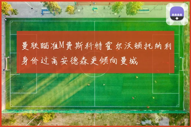 曼联瞄准M费斯科特霍尔沃顿托纳利身价过高安德森更倾向曼城